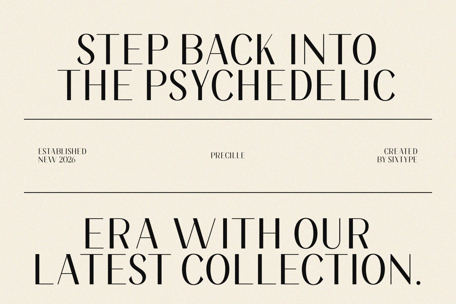 aesthetic elegant sans font