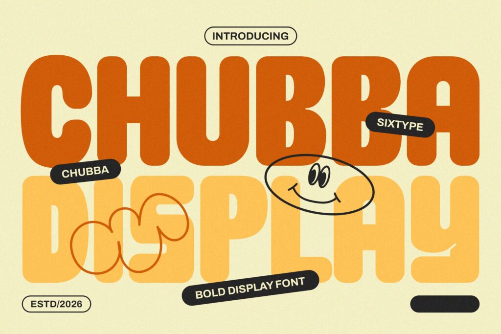 bold display font