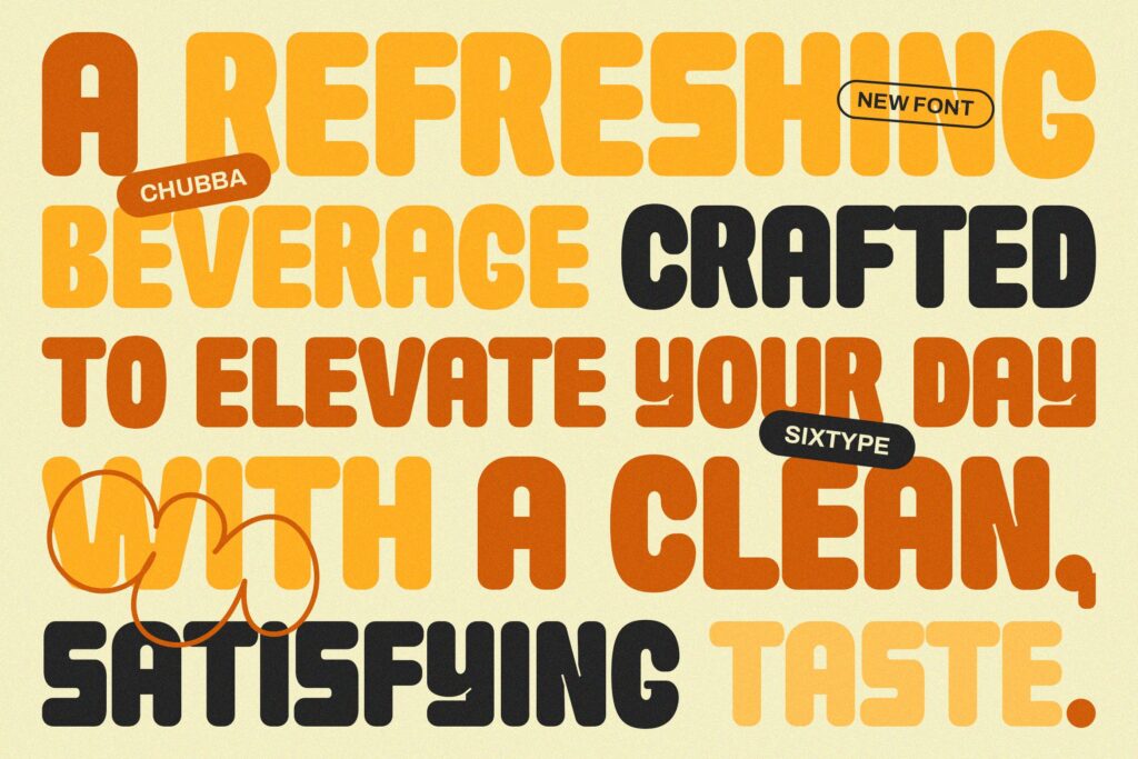 bold display font