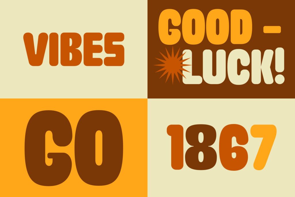 bold display font