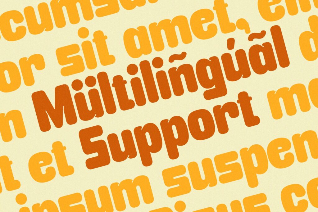 bold display font