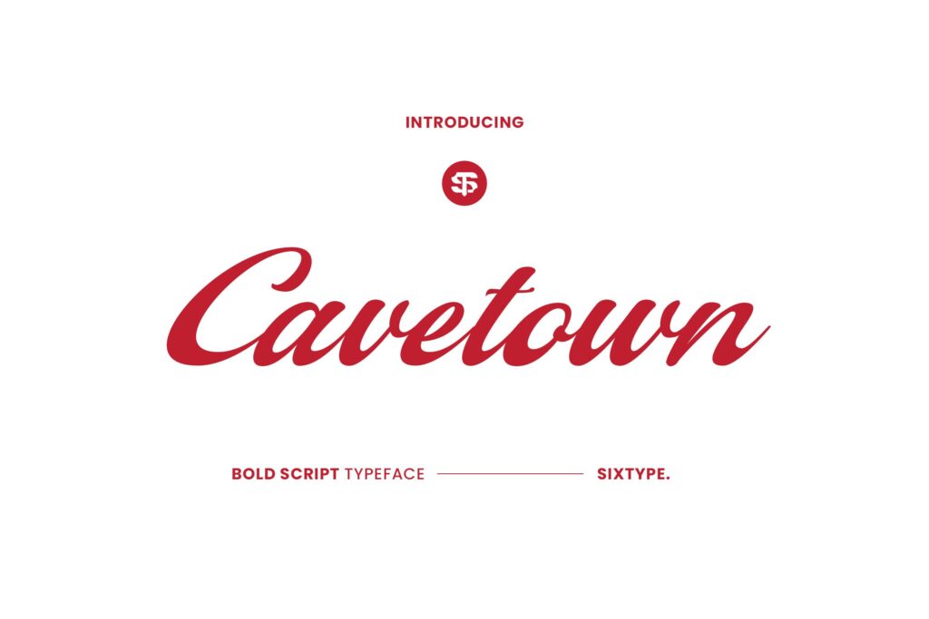 bold script font