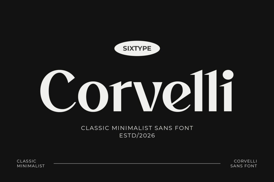 minimalist sans font