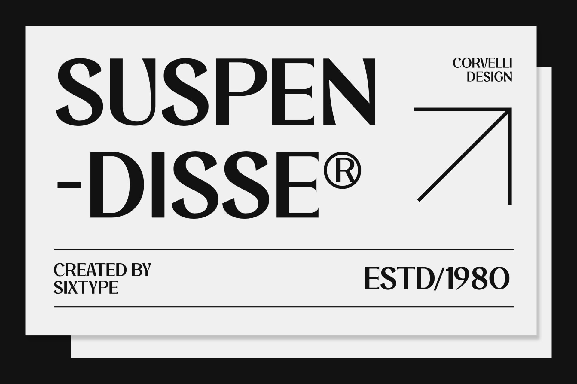 minimalist sans font