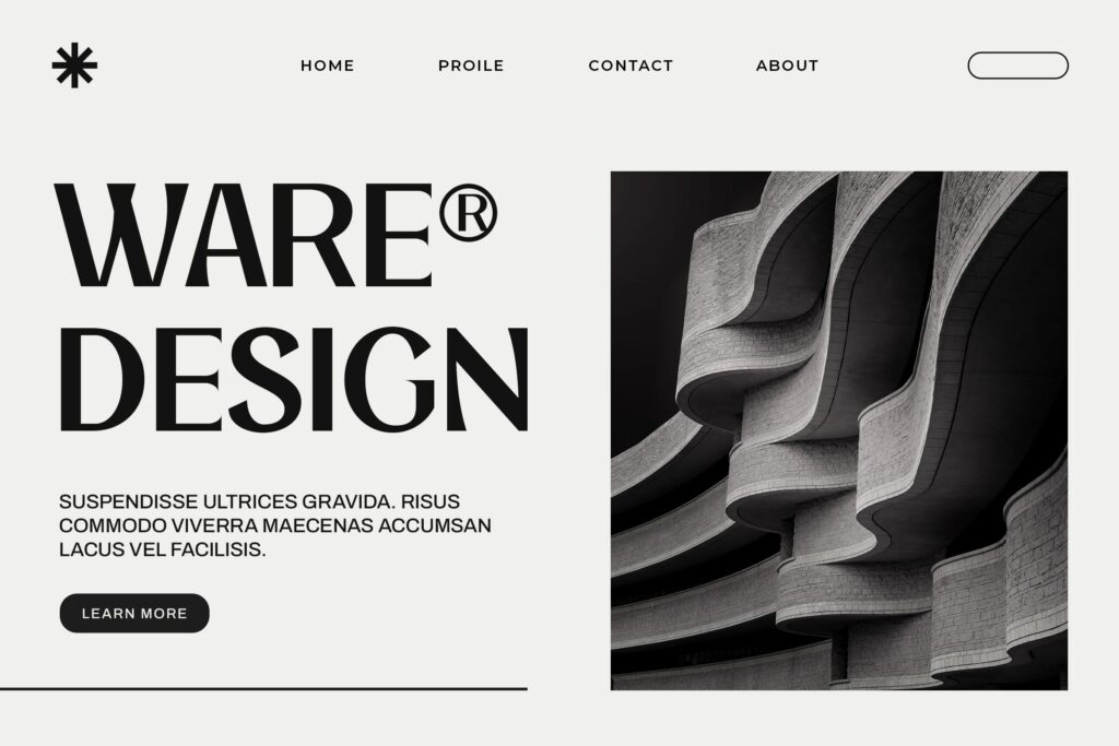 minimalist sans font