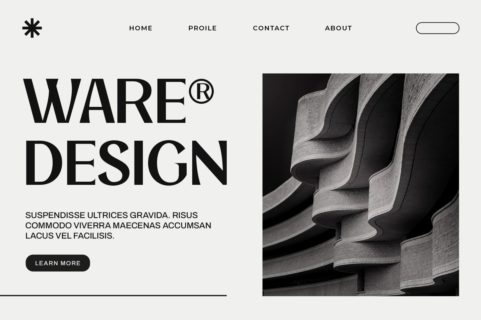 minimalist sans font