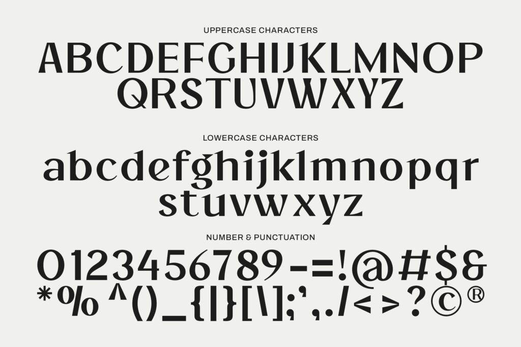 minimalist sans font