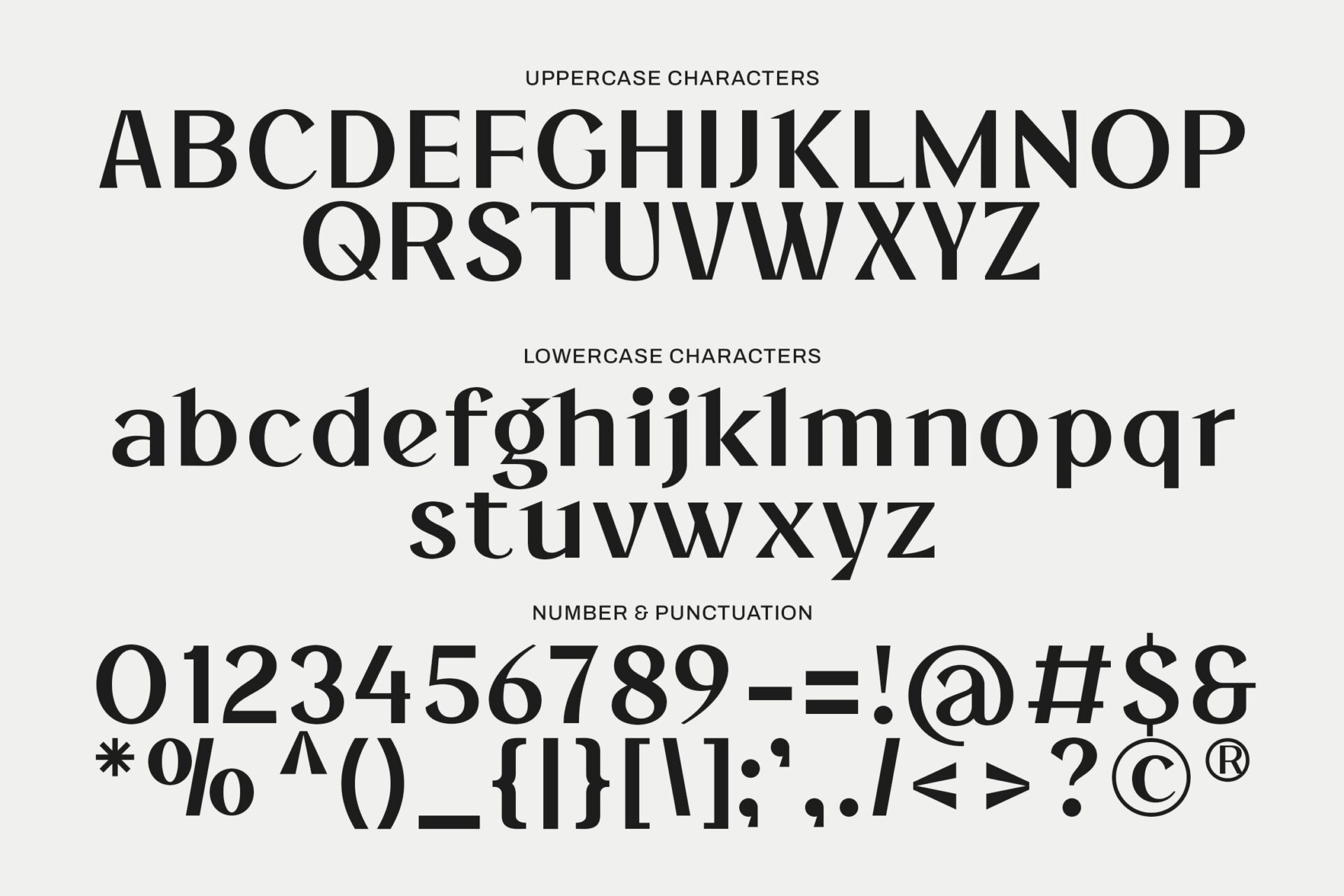 minimalist sans font