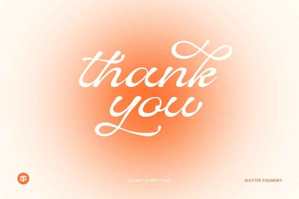 classic script font