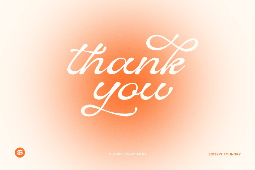 classic script font