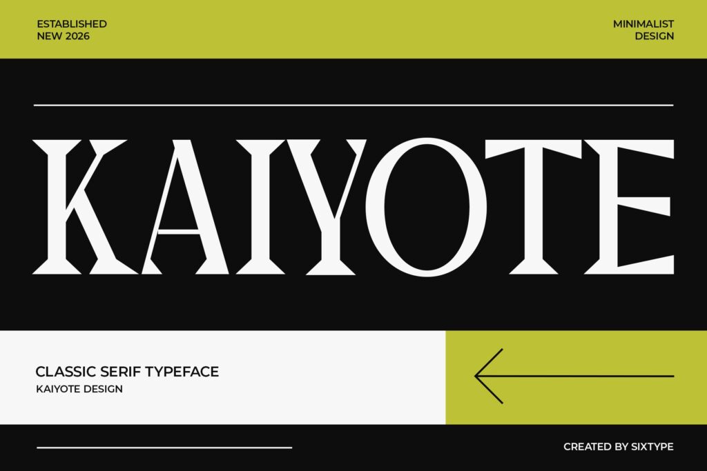 classic serif font