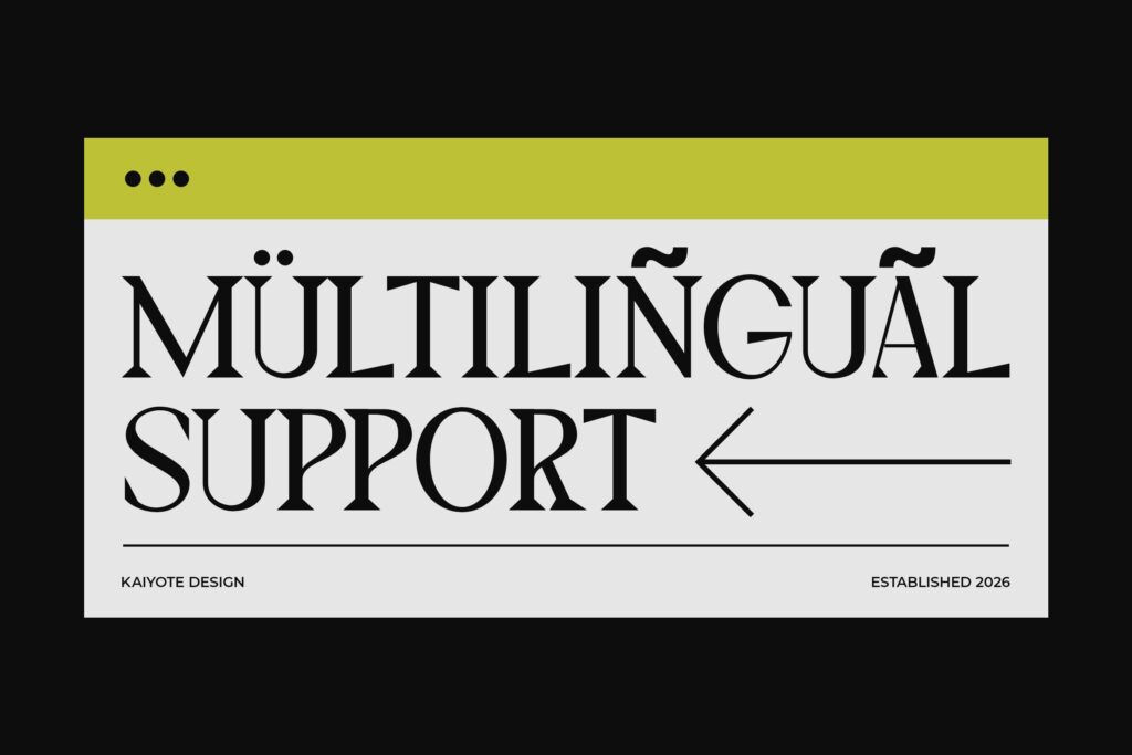classic serif font