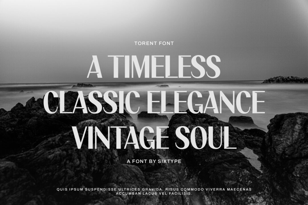 classic unique sans font