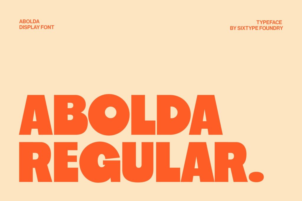 display font