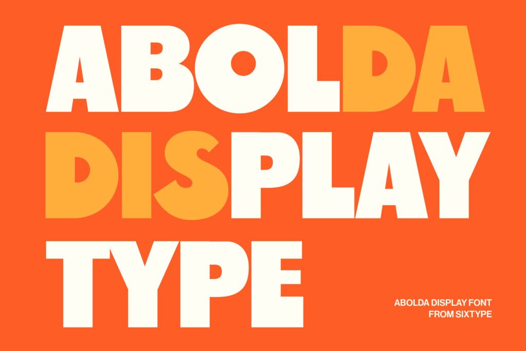 display font