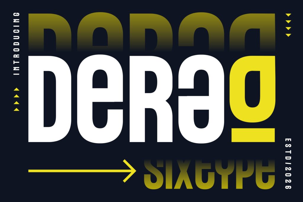 modern display font