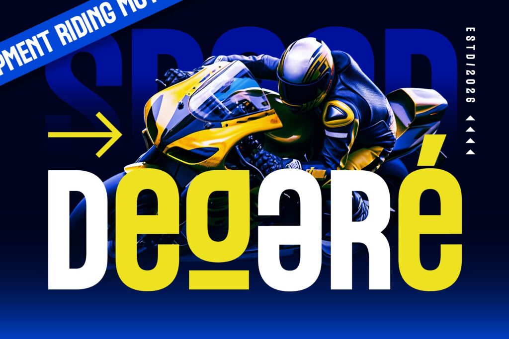 modern display font