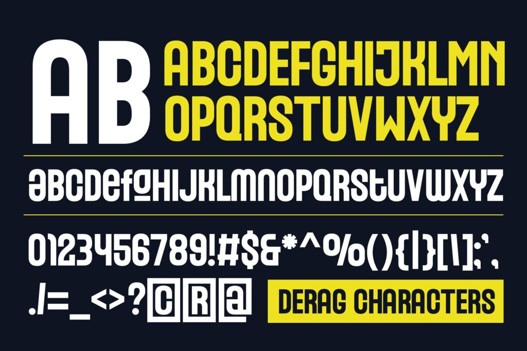 modern display font
