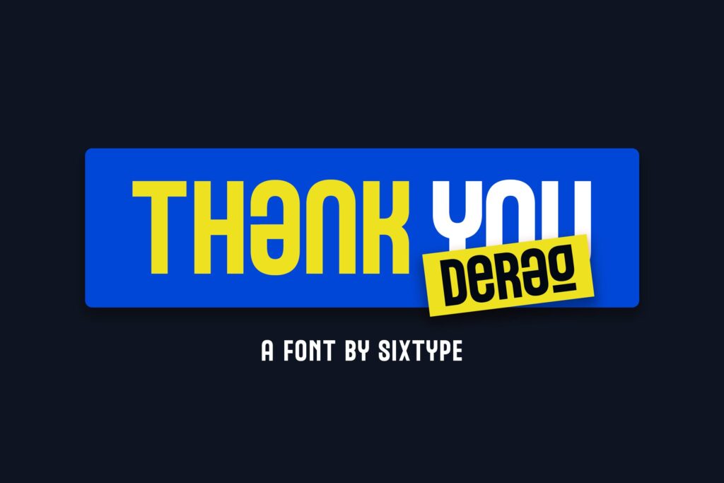 modern display font