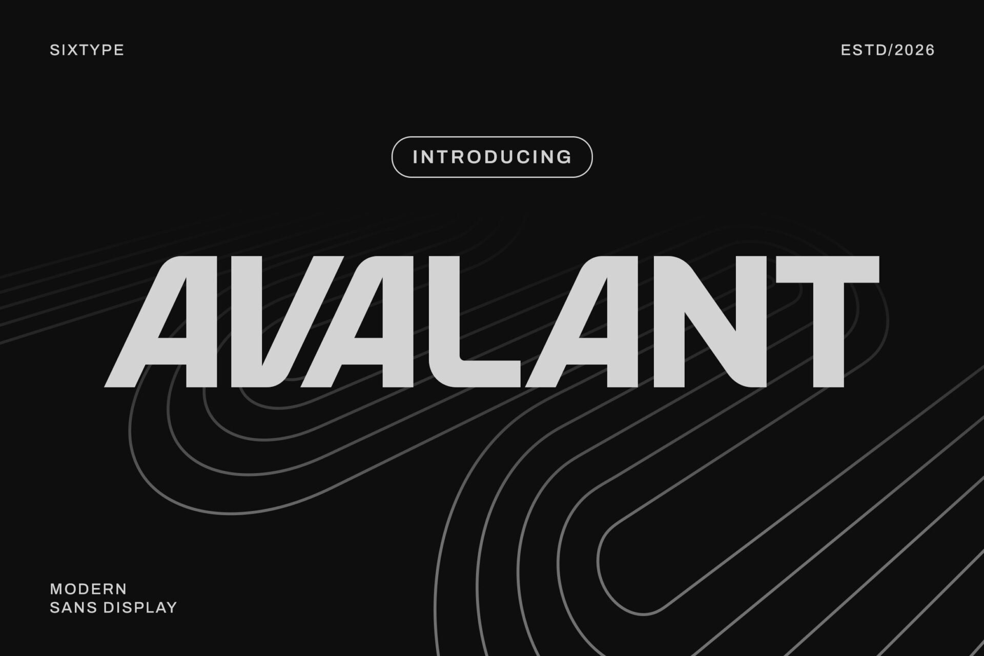 Modern Sans Display Font