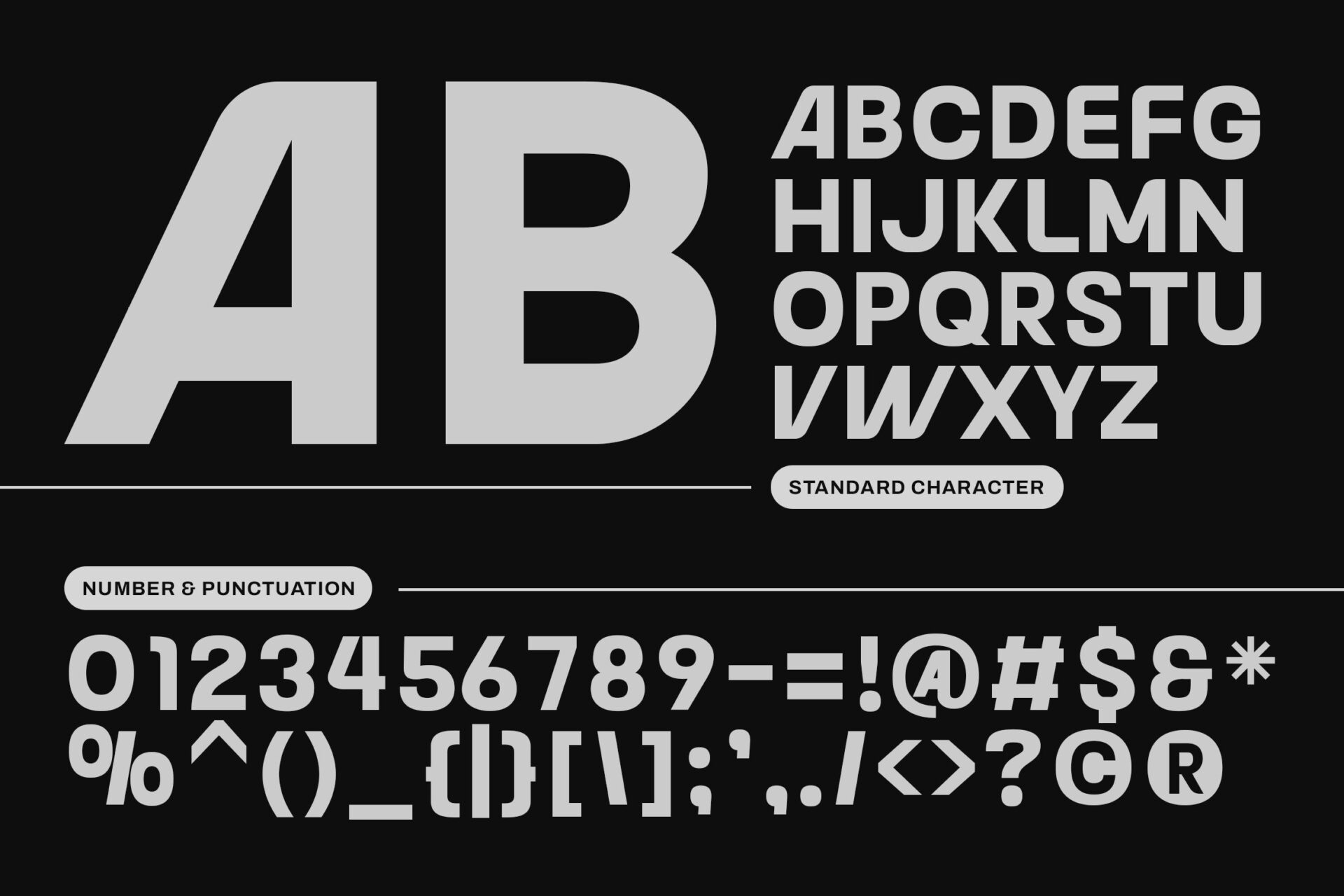 Modern Sans Display Font