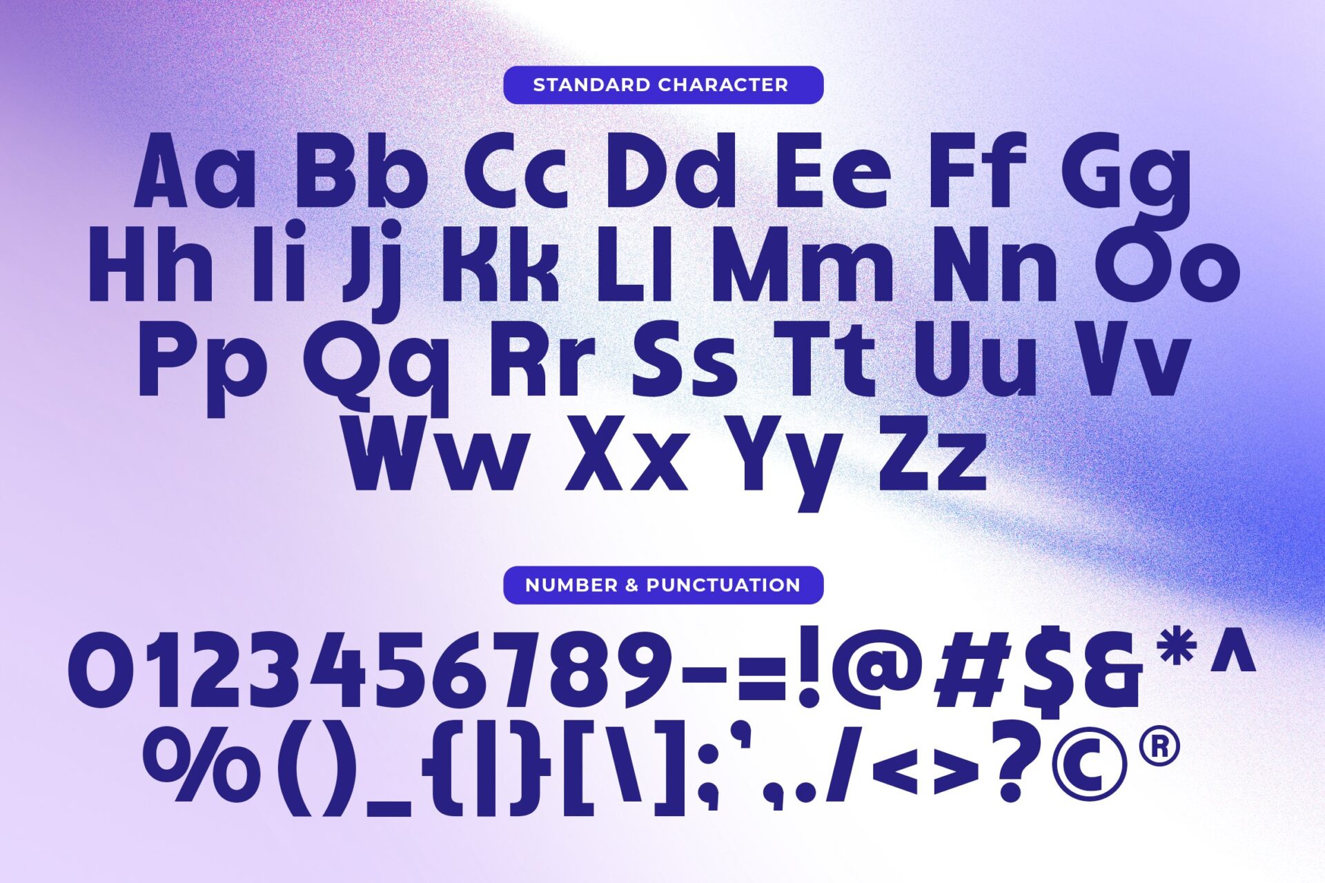 modern sans round display font