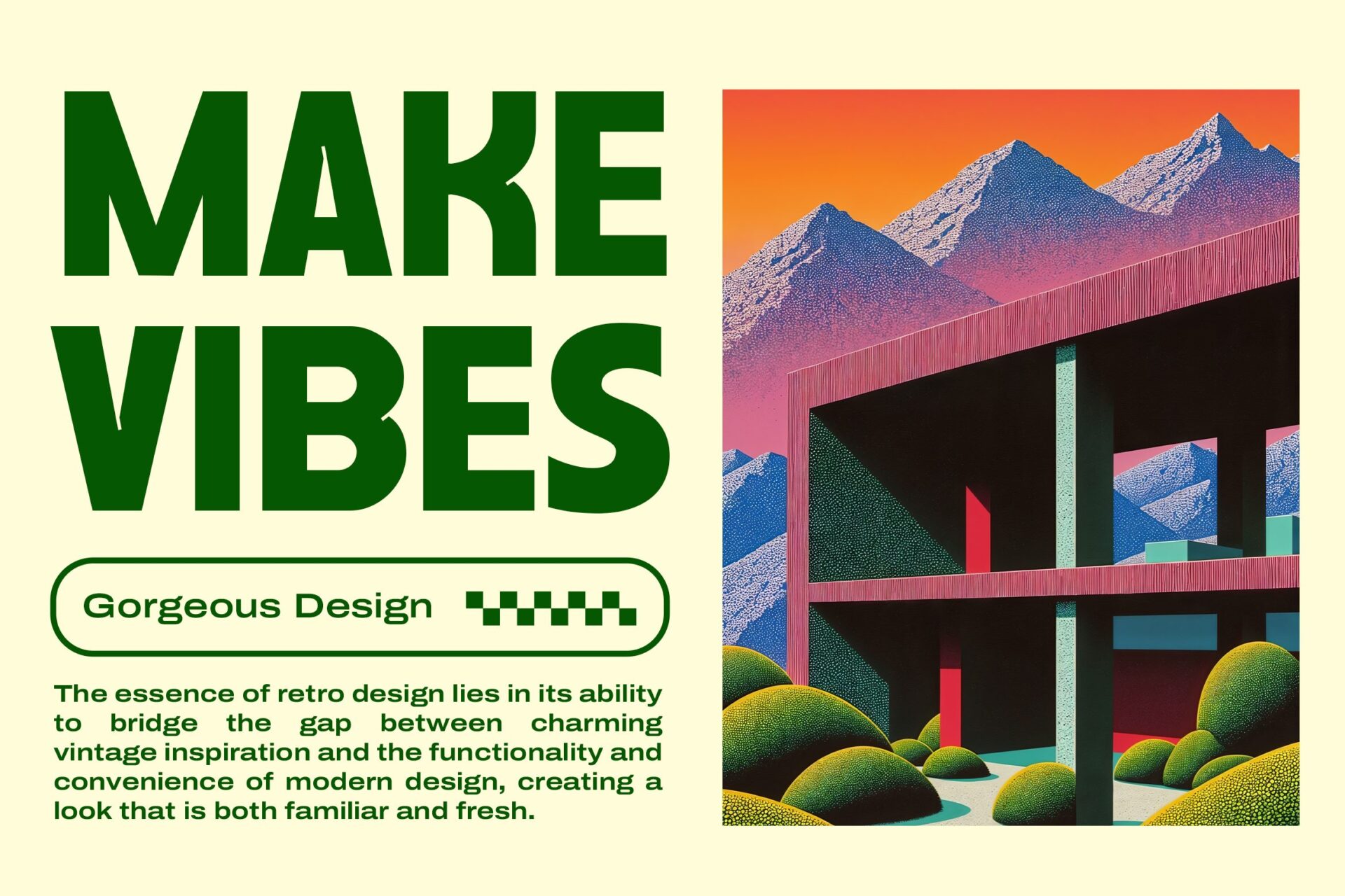 sans bold retro display