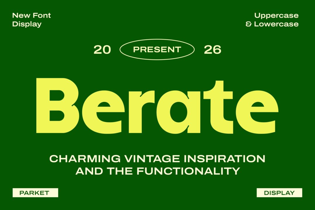 sans bold retro display