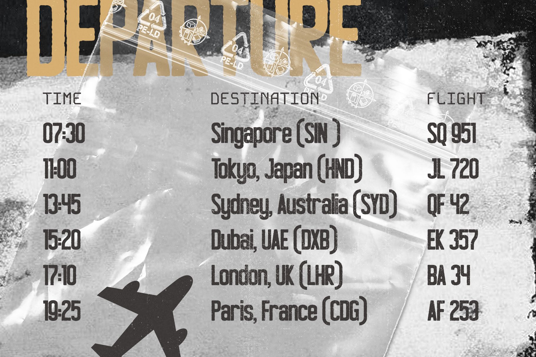 sans distressed family font