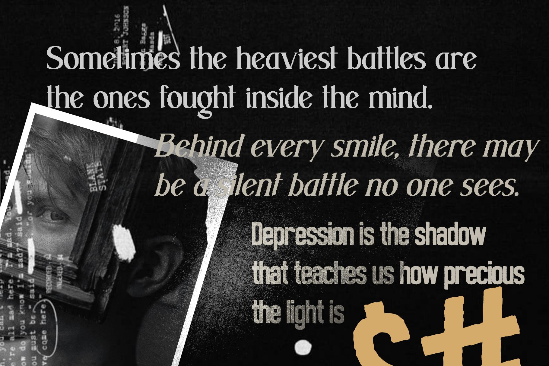 sans distressed family font