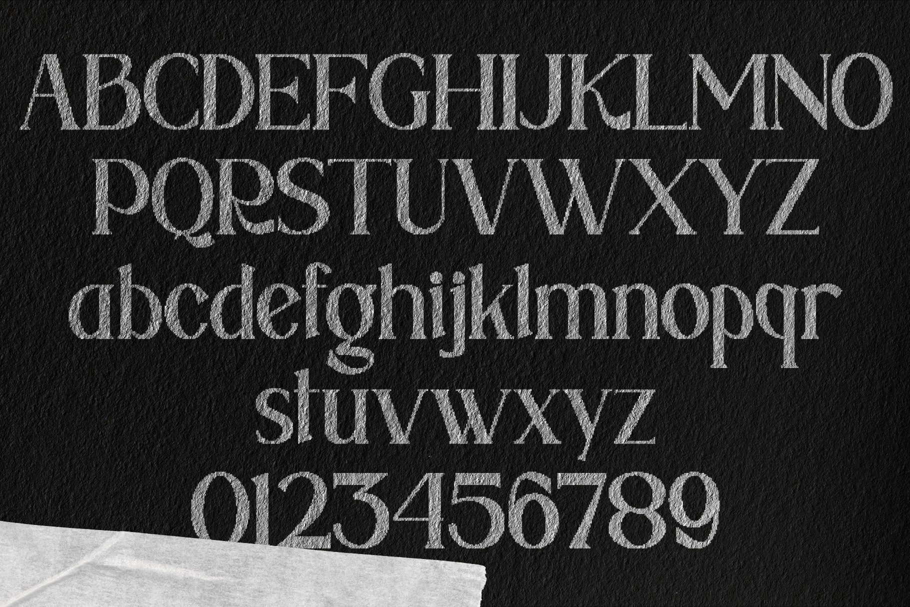 sans distressed family font