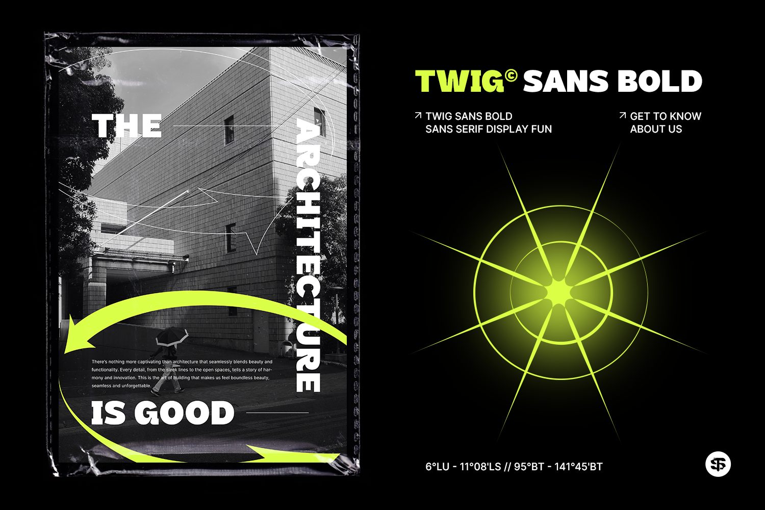 sans serif display font