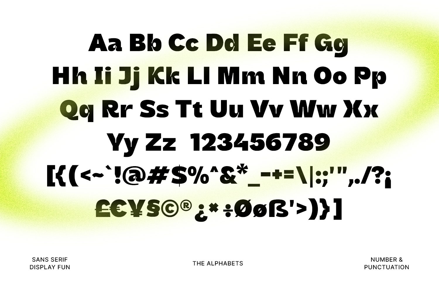 sans serif display font