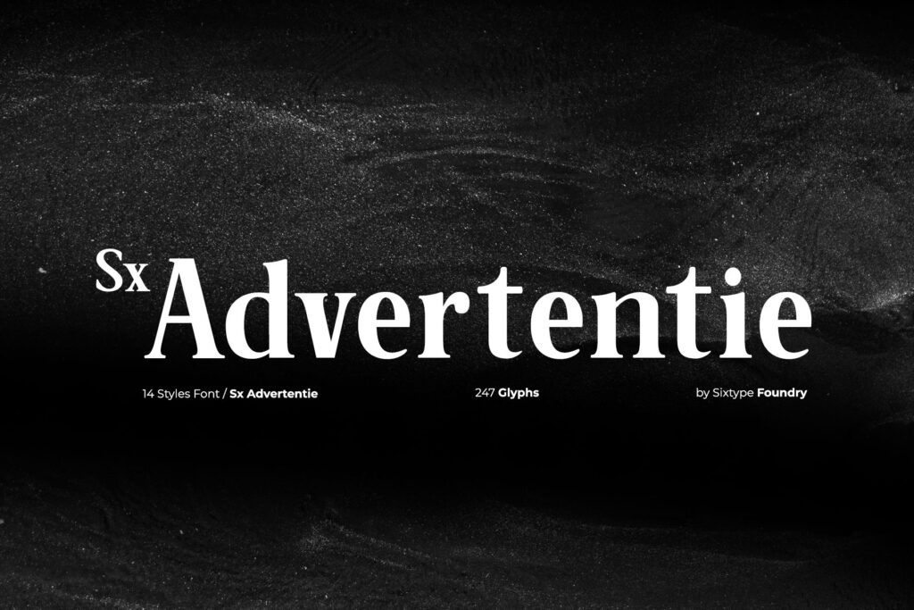serif family font