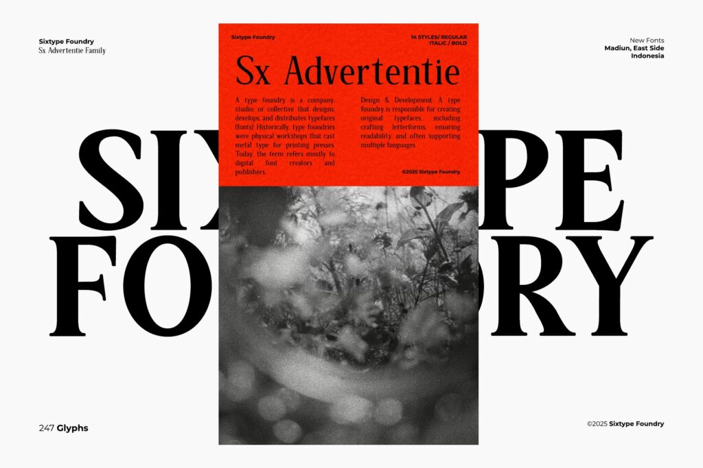 serif family font