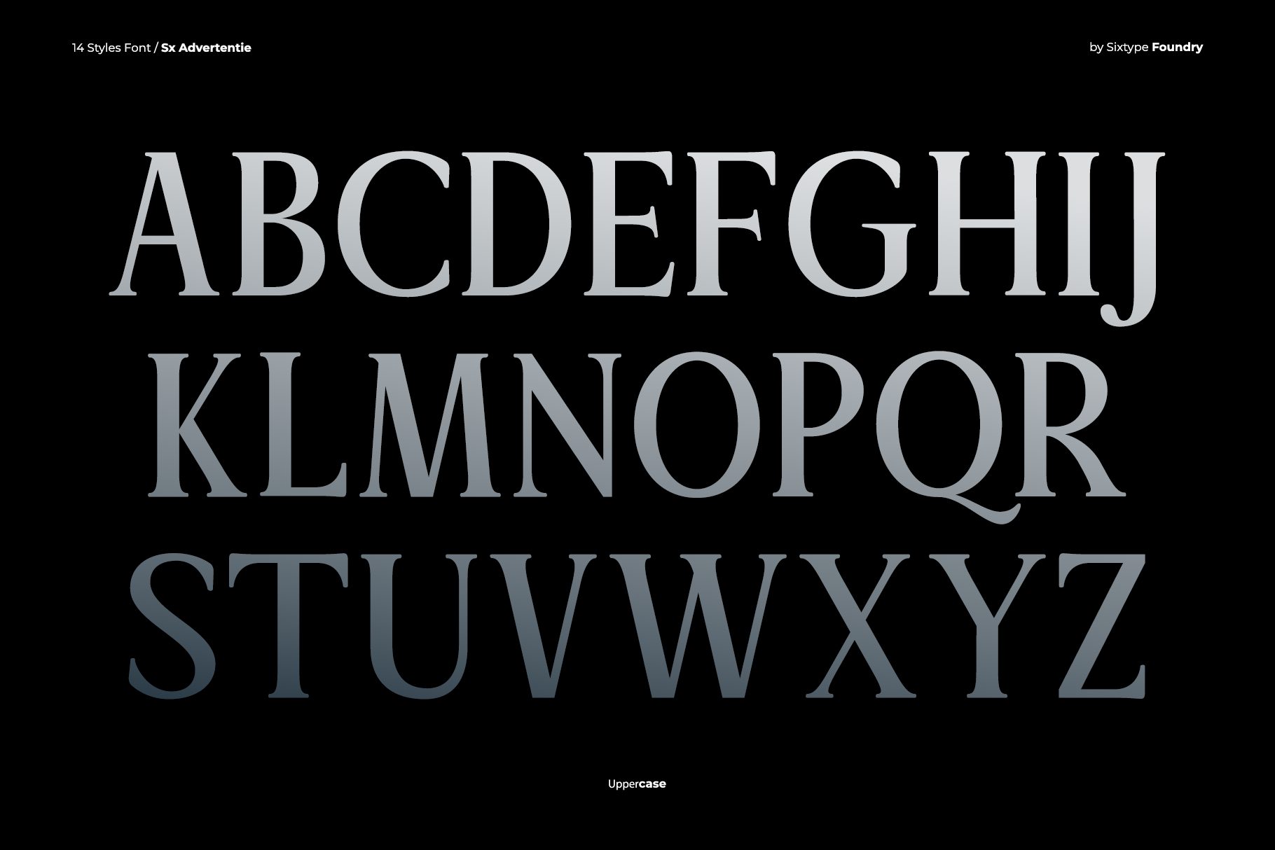 serif family font