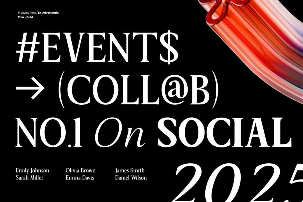 serif family font