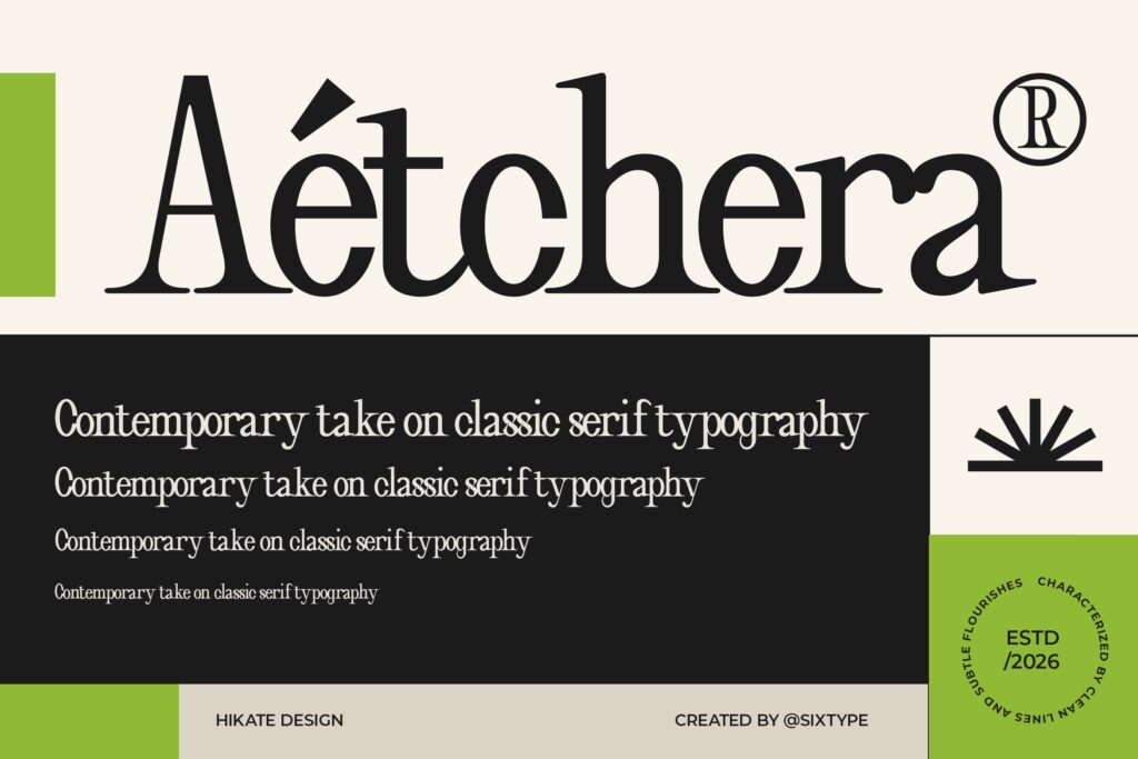 Serif Font