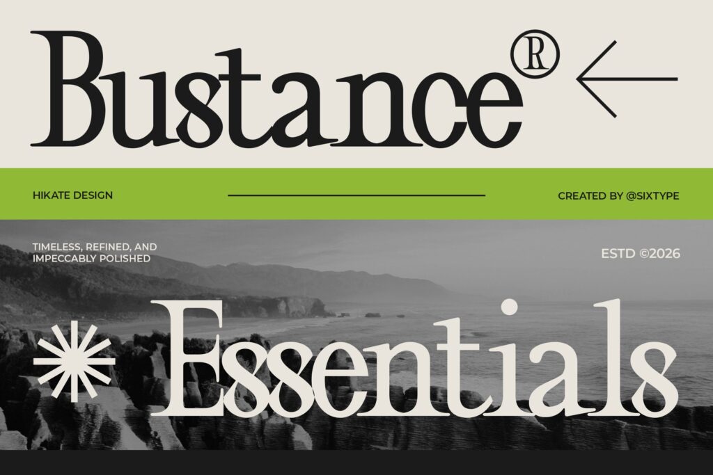 Serif Font