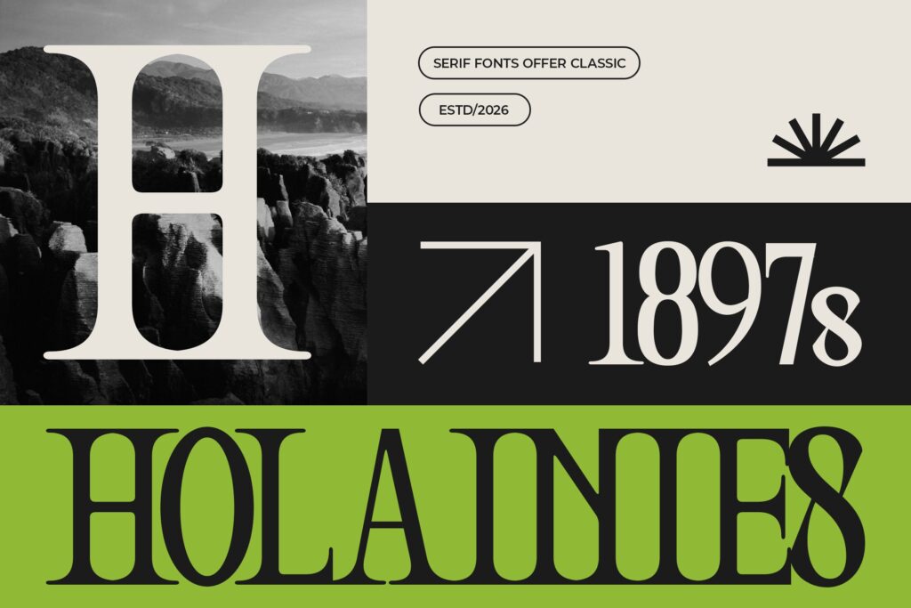 Serif Font