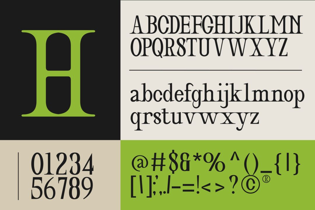 Serif Font