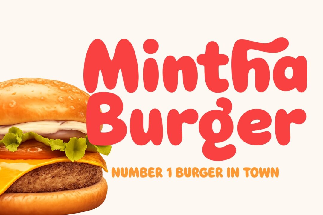 sweet and playful display font