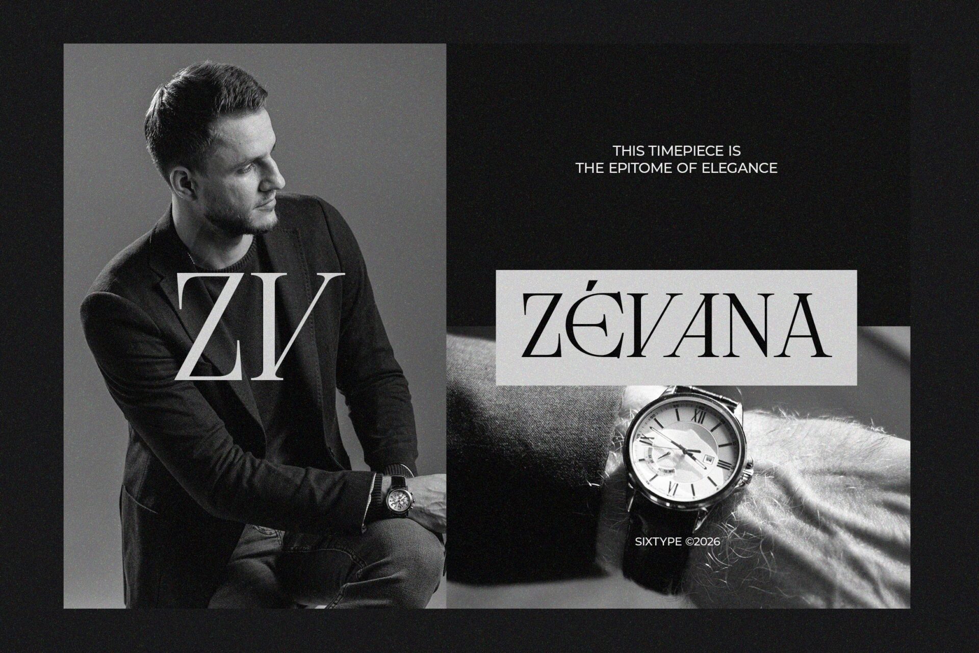 unique elegant serif font