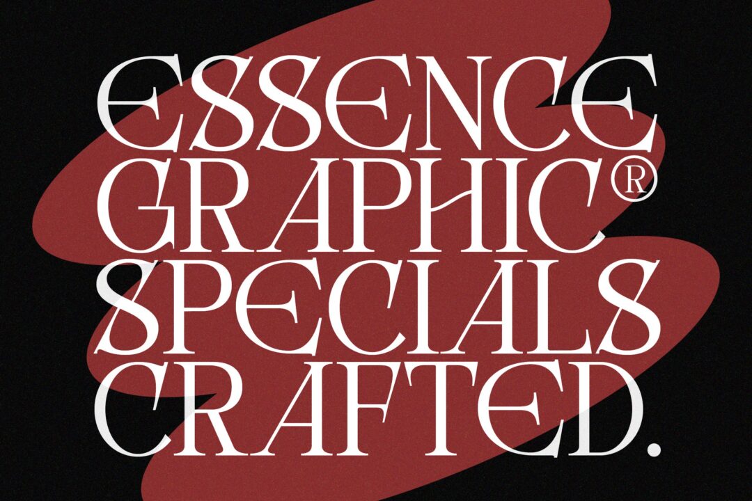 unique elegant serif font