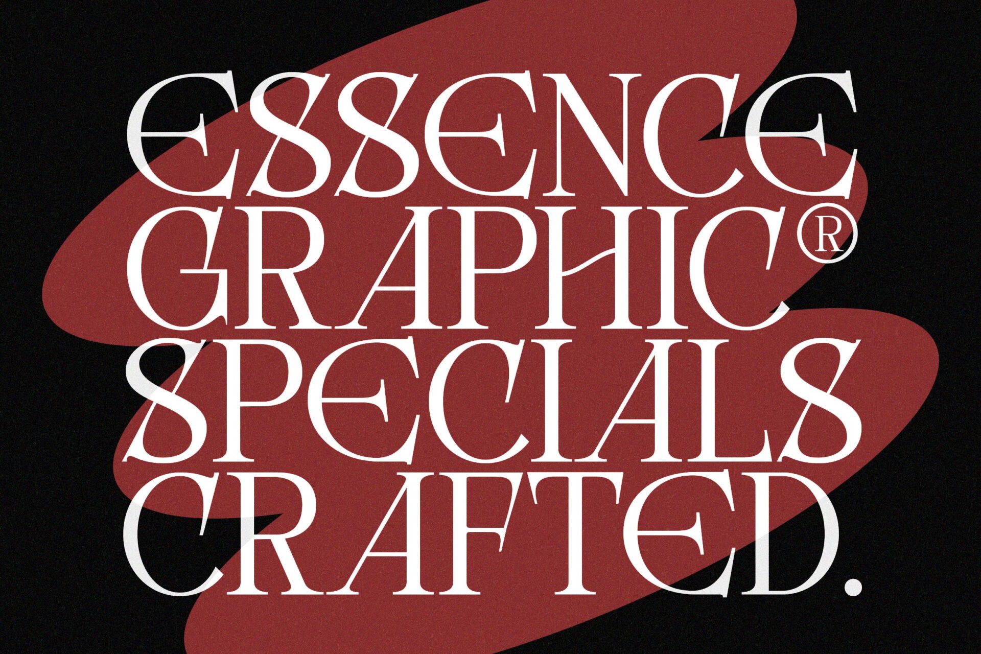 unique elegant serif font