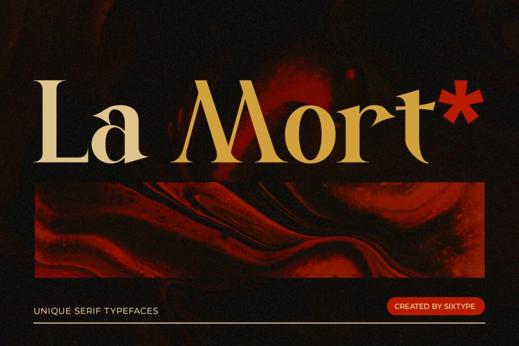 unique serif font