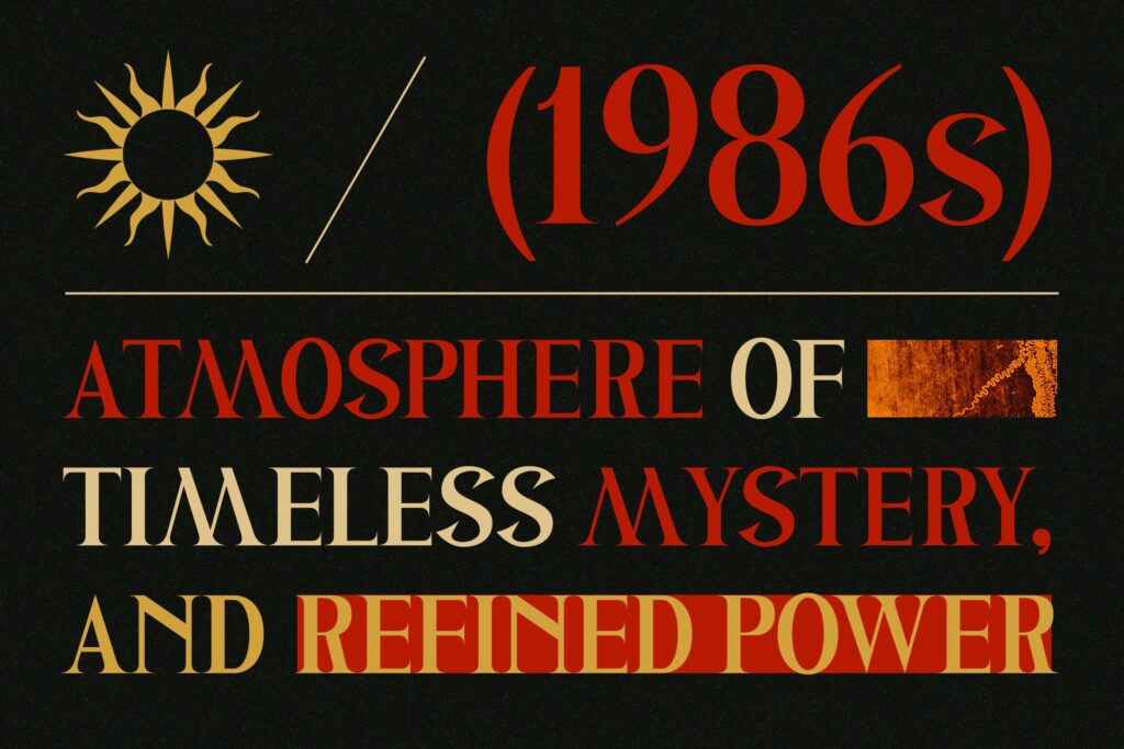 unique serif font