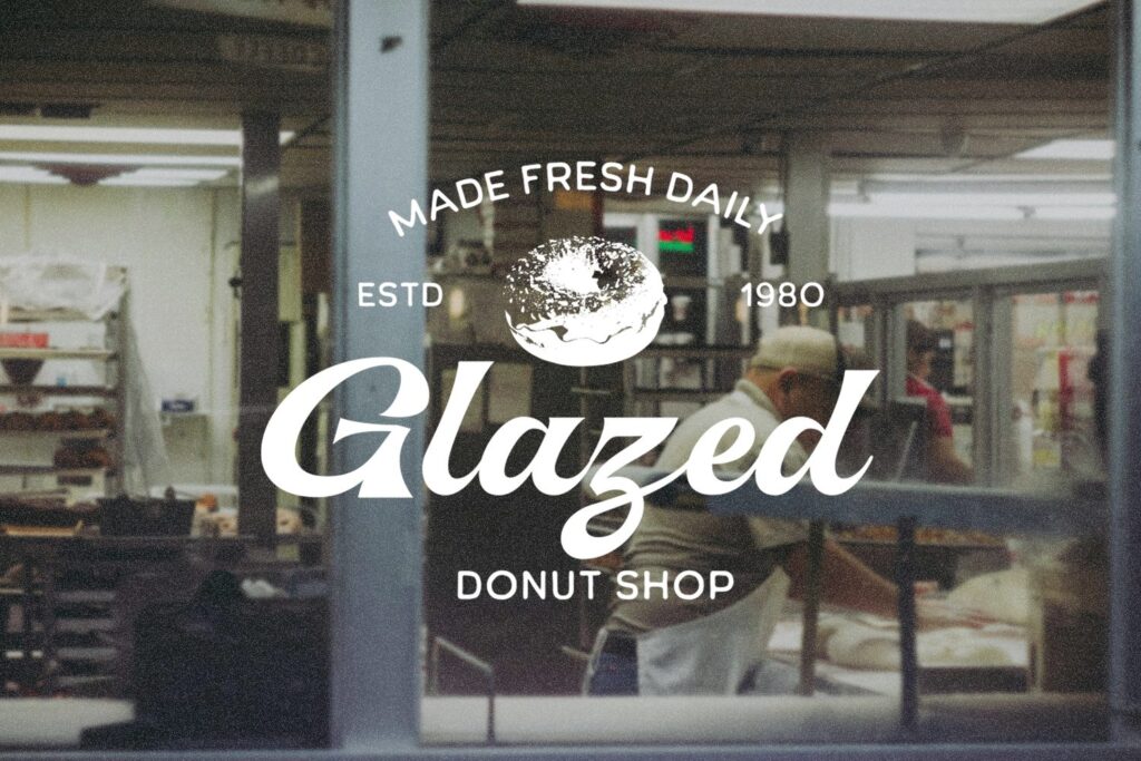 vintage script font