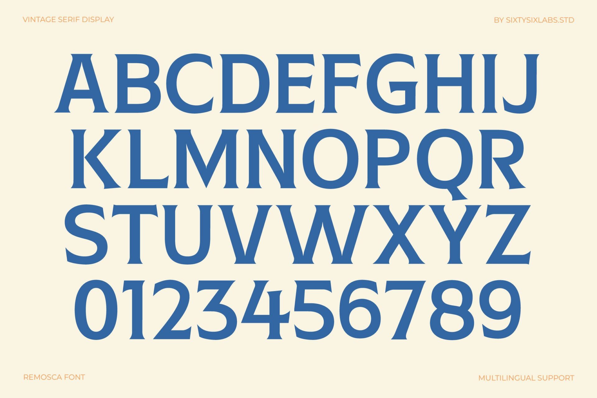 vintage serif display font