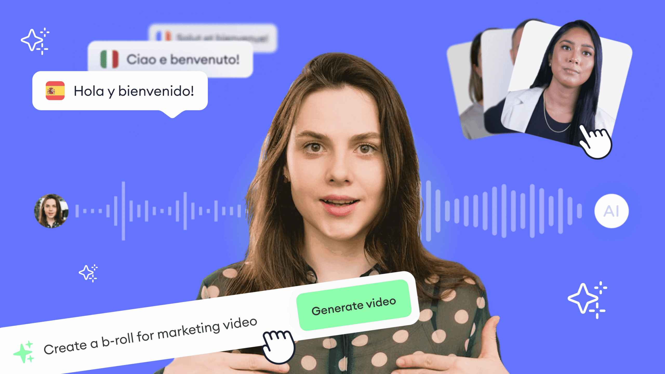 Example of AI-made marketing video